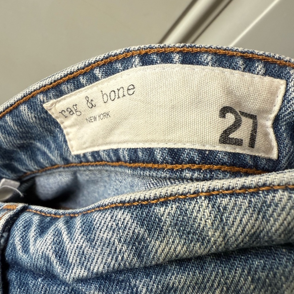 Rag & Bone Dre Low Rise Denim Shorts - Picture 3 of 8